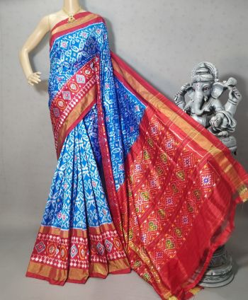 PRIHIDSS5F21BTDC31- Ikat silk saree