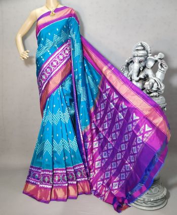 PRIHIDSS5F18TTDC14- Ikat silk saree