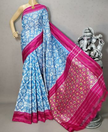 PRIHIDSS5F21BTDC16- Ikat silk saree