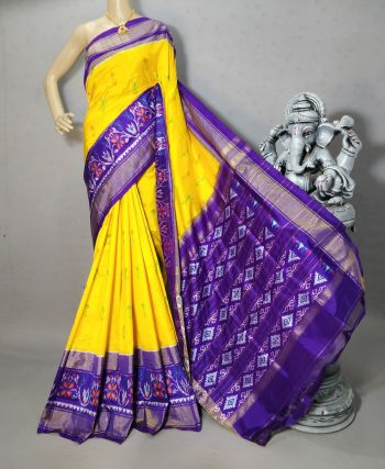 PRIHIDSS5F21BTDC06- Ikat silk saree