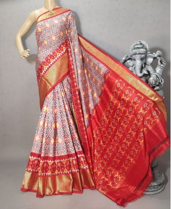 PRIHIDSS5F15NCDD08- Ikat silk saree