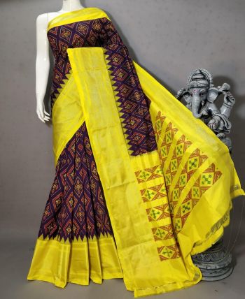 PSTHIDSS5F17NCDC08- Ikat silk saree