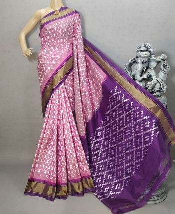 PRIHIDSS5F18TTDC08- Ikat silk saree