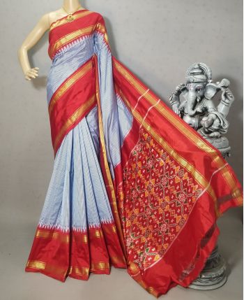 PRIHIDSS5F18TTDC16- Ikat silk saree