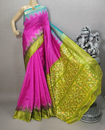 PRIHIDSS5F13TTDC26- Ikat silk saree