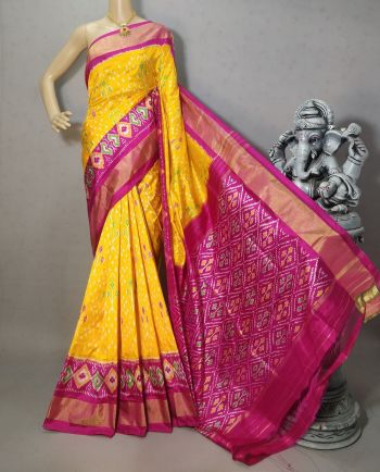 PRIHIDSS5F13TTDC14- Ikat silk saree