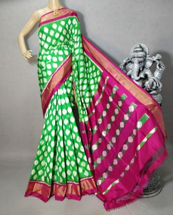 PRIHIDSS5F18TTDC25- Ikat silk saree