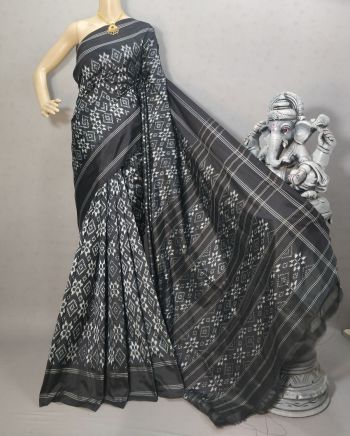 PRIHIDSS5F18TTDC12- Ikat silk saree