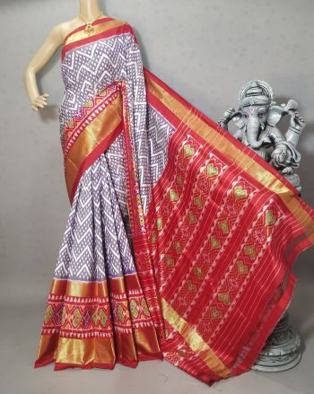 PRIHIDSS5F15NCDD13- Ikat silk saree