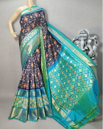 PRIHIDSS5F15NCDD04- Ikat silk saree