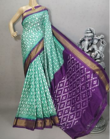 PRIHIDSS5F18TTDC11- Ikat silk saree