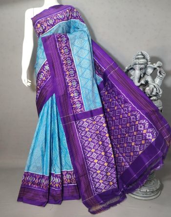 PSTHIDSS5F17NCDC05- Ikat silk saree