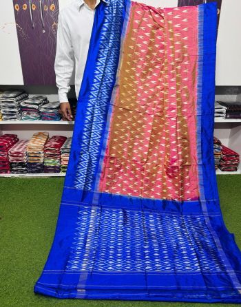 PSRGILWS5F14XZCD53- light weight Ikat silk saree