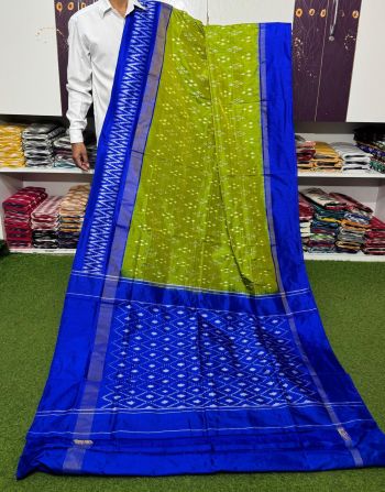 PSRGILWS5F14XZCD14- light weight Ikat silk saree