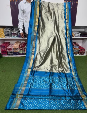 PSRGILWS5F15XZCC01- light weight Ikat silk saree