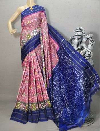 PRIHIDSS5F18TTDC04- Ikat silk saree