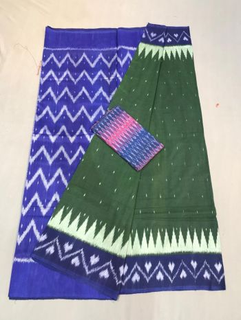 PGMRICTS5F15INDC38- Ikat cotton saree