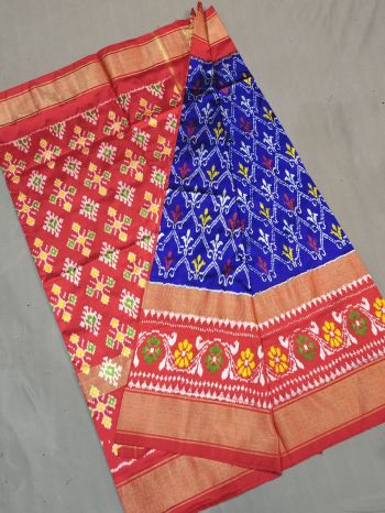 PGMRIDSS5F16TSCC05- Ikat silk saree