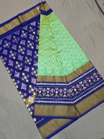 PGMRIDSS5F16TSCC07- Ikat silk saree