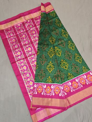 PGMRIDSS5F16TSCC15- Ikat silk saree