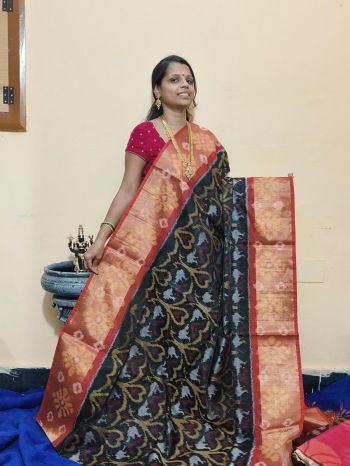 PGMRISCS5F17EZCD01- Ikat Sico saree