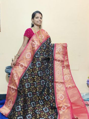 PGMRISCS5F17EZCD10- Ikat Sico saree