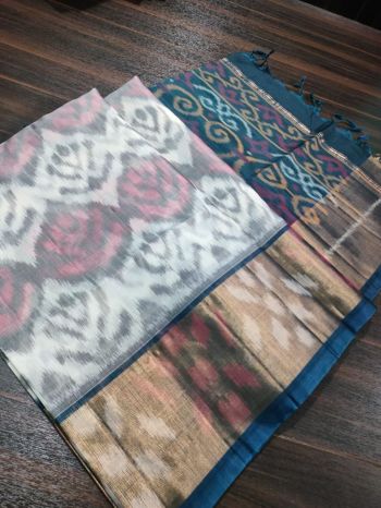 PGMRISCS5F17EZCD21- Ikat Sico saree