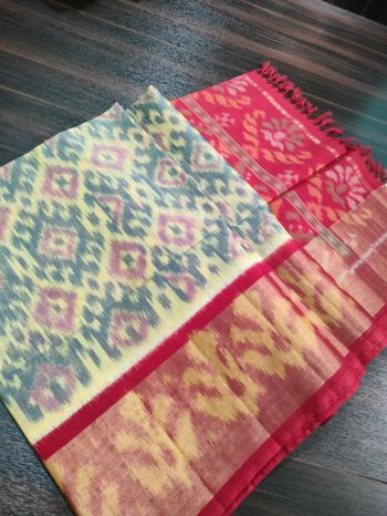 PGMRISCS5F17EZCD24- Ikat Sico saree