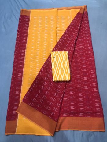 PGMRISCS5F17IFCD17- Ikat Sico saree