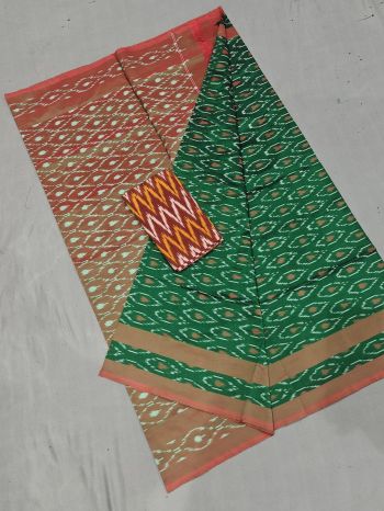 PGMRISCS5F17IFCD37- Ikat Sico saree