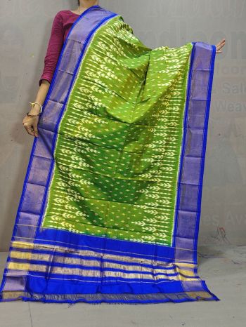 PGMRISDP5F15EDCD17- Ikat silk dupatta