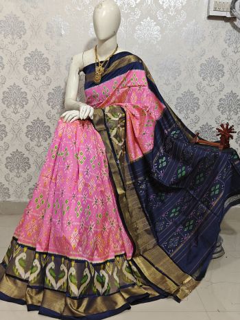 PMIUIDSS5F16BBDC03- Ikat silk saree