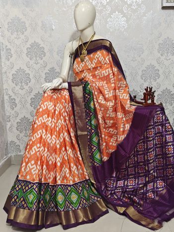 PMIUIDSS5F16BBDC19- Ikat silk saree