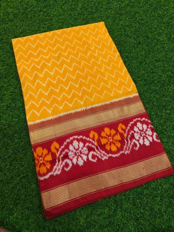 PMIUIDSS5F16BBDC25- Ikat silk saree