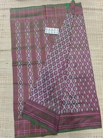 PSHLIDSS5F15BZCC12- Ikat silk saree