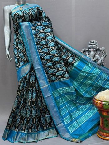 PSNTIDSS5F14NCDC03- Ikat silk saree