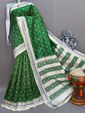 PSNTIDSS5F14NCDC08- Ikat silk saree