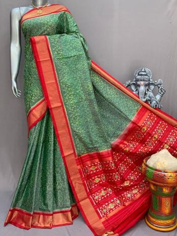 PSNTIDSS5F14NCDC41- Ikat silk saree