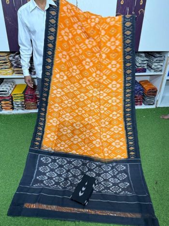 PSRGICTS5F17INCC10- Ikat cotton saree