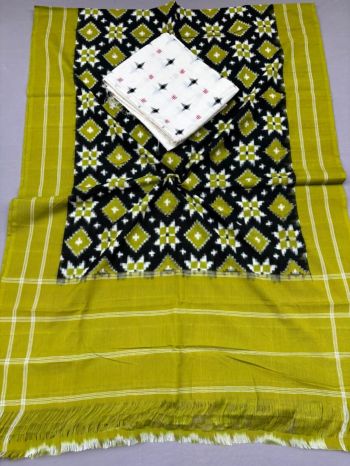 PSSIC2PS5F14ZFCD22- Double ikat cotton salwar set