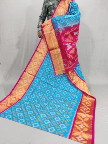 PSSIISCS5F17EECC04- Ikat Sico saree