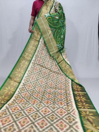 PSSIISCS5F17EECC08- Ikat Sico saree