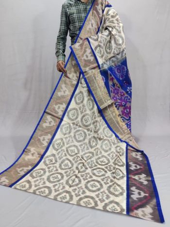 PSSIISCS5F17EECC09- Ikat Sico saree