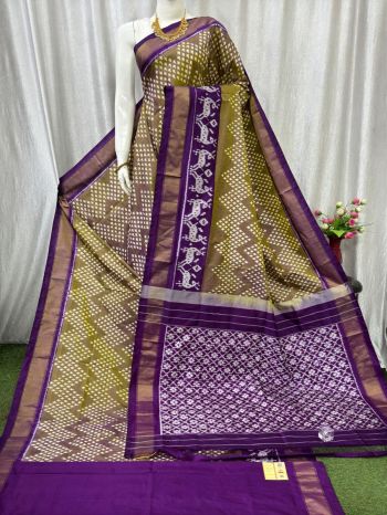 PASKIDSS5F17BXCD06- Ikat silk saree