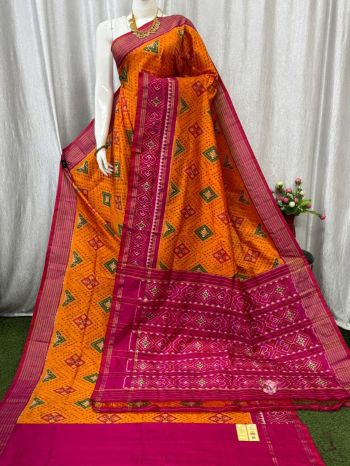 PASKIDSS5F17BXCD30- Ikat silk saree