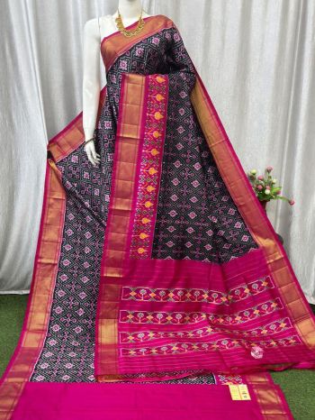 PASKIDSS5F19NDCD07- Ikat silk saree