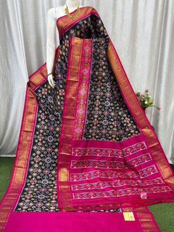 PASKIDSS5F19NDCD11- Ikat silk saree