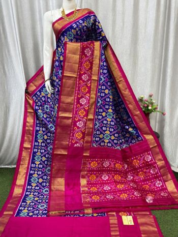 PASKIDSS5F19NDCD12- Ikat silk saree