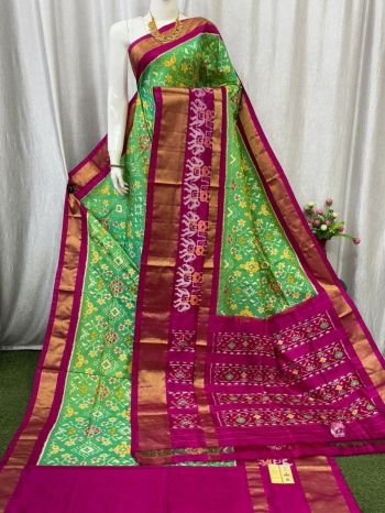 PASKIDSS5F19NDCD16- Ikat silk saree