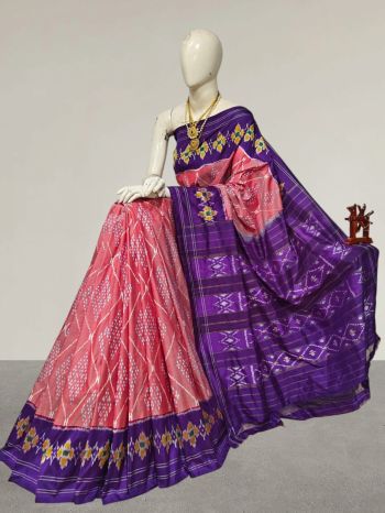 PMIUIDSS5F20NCCD07- Ikat silk saree